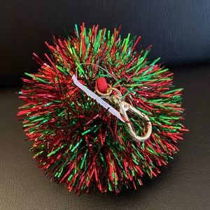 🆕 Red Green Holiday Christmas PomPom Pocketbac Sanitizer Holder Bath Body Works